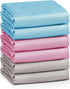 Nano Streak Free Magic Microfiber Cleaning Cloths, Easy Clean Nanoscale, Lint Free Dish Cloth, Pack of 6