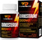 Testosterone Booster, Turkesterone Supplement 1300mg for Athletic Performance & Muscle Mass, 120 Capsules
