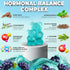 Gummies PMS Hormonal Balance Supplements for Women - Probiotic PMS Vitamins Menstrual Cramp Relief, Hot Flashes