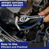 O2 3/8 7/8 22mm, Offset 6-Point O2 WORKPRO Oxygen Sensor Socket Drive x Oxygen Sensor Removal Tool Wrench, Sensor Tool