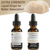 Organic Lion's Mane Mushroom Supplement Drops - 1oz Liquid Tincture for Focus, Brain Health, Vegan Nootropic