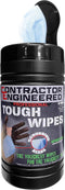 CE Tools Pro Tough Wipes, 50 Count with Scrubbing Beads