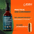 E2H Liquid Turmeric Curcumin for Better Absorption - Natural Joint Support - Turmeric Root Extract with Black Pepper