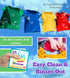 Skywin Travel Laundry Detergent, 10 ml, 32 Pack, Effective Travel Detergent Packets for Sink Washing.