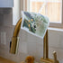 Set 6 Pack Swedish Dishcloths Floral Designs Gift Reusable Compostable Cellulose Sponge Cloth Eco-Friendly Paper Towel