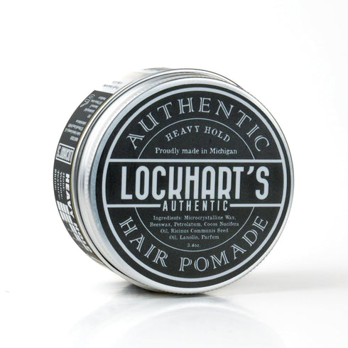 Lockhart’s Heavy Hold Pomade for Men - World's Strongest Oil Based, Coco Vanilla Scent, 3.4oz