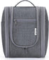 Narwey Small Hanging Toiletry Bag, Women Travel Makeup Organizer for Toiletries and Accessories (Medium, Grey)