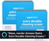 Amazon Basics Extra Durable Cleaning Eraser, 14 Count, White