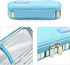 Goldwheat Diabetic Medication Organizer, Insulin Cooler Travel Case with 2 Ice Packs, Waterproof Light Blue