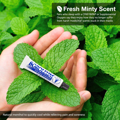 Boroleum Dry Relief Nasal Soreness & Stuffy Nose Relief - Medicated Nasal Gel and Nose Moisturizer