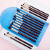 Jessup Professional Eye Makeup Brushes Set - 15pcs for Eyeshadow, Blending, and Eyeliner