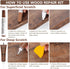 Wood Furniture Repair Kit, 40 Sets, 18 Colors Wood Filler Putty and 8 Touch Up Markers for Scratches and Holes