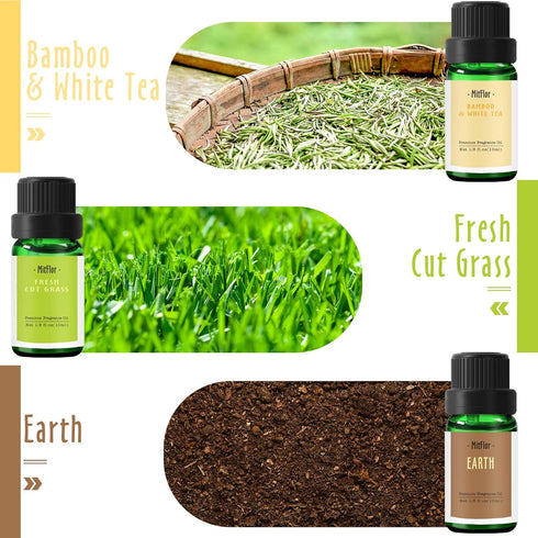 Summer 14, 20 Sets Spring and Fragrance Oils of MitFlor Bottles Premium Scented Oils for Diffuser, Soap and Candle