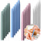 Mudder 8 Pcs Stone Nail File Pumice Stick, Nail Cuticle Pusher Rock File for Home Salon Toenail Buffing