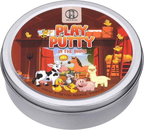 Recommended INNER-ACTIVE Play Putty Therapy Putty for Kids with Charms in The Barn Theraputty Soft Resistance, Increase