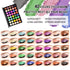Makeup Set Full Kit for Girls Teens Women, Includes Eyeshadow, Foundation, Blusher, Eyebrow Pencil, Mascara, Eyeliner,