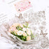 Bolsome 100 Sheets 20 * 14 Inches Vintage Floral Printed Tissue Paper for Gift Wrapping, Peonies, Hydrangea