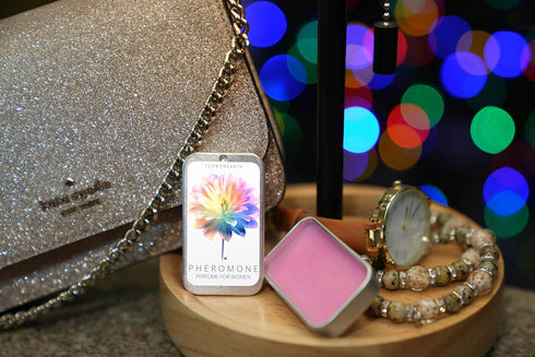 Pheromone Perfume for Women to Attract Men, Solid Compact Tin, 0.35 oz