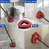 Spin Mop Replacement Head Scrub Brush - for Ocedar EasyWring 1 Tank System, Triangle Scrubber Mop Head for Shower Floor