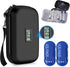TSA Approved 24h Insulin Cooler Travel Case, Diabetic Medication Organizer Bag with Thermometer and 2 Ice Packs