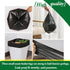 Hommaly 2.6 240 6-10 2-2.6 Gallon pcs Small Black Trash Bags, Strong Garbage Bags, Bathroom Trash Can Bin Liners