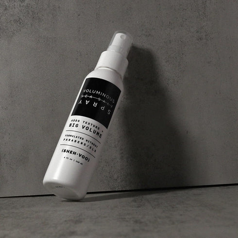 Sea Salt Spray, (SHEH•VOO), Voluminous Texturizing Spray, UV + Heat Protection, Paraben & SLS Free (4 fl oz)