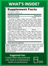 Organic Superfood Greens, Fruit and Veggies Supplement Rich in Vitamins & Antioxidants with Alfalfa, Beet Root & Tart