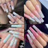 UNA GELLA XXL Coffin Nails Tips, Full Cover 216pcs Extra Long Clear Coffin Ballerina Nail Tips for DIY Art Salon