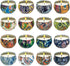 Wfmolcand 16 Set Friends,2.5 OZ. Scented Candles Gift,Natural Soy Wax Aromatherapy Candles,Small Portable Tin Candles