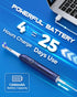 Rotating Electric Toothbrush for Adults, 8 Brush Heads, 4 Modes, Rechargeable Power, 2 Min Smart Timer, Dark Blue
