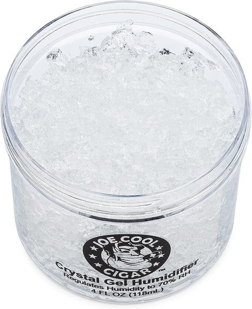 Crystal Gel Humidifier for Cigar Humidors, 4oz Jar
