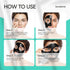 SUNATORIA Blackhead Remover Mask - Activated Charcoal Peel Off Face Mask for Deep Pore Cleaning and Blackhead Removal