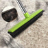 Pet Hair Removal Broom - 53" Long Handle Soft Bristle Rubber Broom for Carpets, Rugs, Hardwood, Linoleum