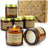 MOULENGGU 6 Pack Candles for Home Scented Aromatherapy Candle Gift Set for Women