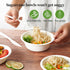 ECOLipak 150 Pack 12 oz Disposable Compostable Bowls, Heavy-Duty Biodegradable Soup Bowls, Eco-Friendly