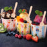 Ninehaoou 200 Sets 6 oz Frozen Ice Cream Cups Bulk with Spoons Disposable Dessert Bowls Colorful Ice Cream Bowls