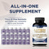 Lutein and Zeaxanthin Supplements for Eye Health with Astaxanthin, Omega 3, Resveratrol, Bilberry, Lycopene, Quercetin