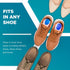 Heel Cups for Achilles Tendonitis & Plantar Fasciitis - 2 Pack Gel Inserts for Heel Pain Relief, Arch Support