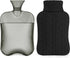 samply Hot Water Bottle with Knitted Cover, 2L Hot Water Bag for Hot and Cold Compress, Ideal for Pain Relief