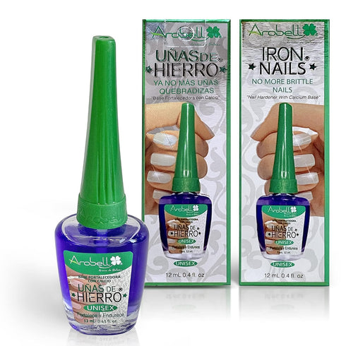 Original Iron Nails Nail Hardener – Nail Strengthener for Damaged, Brittle, Thin Nails – Clear Polish for Growth and
