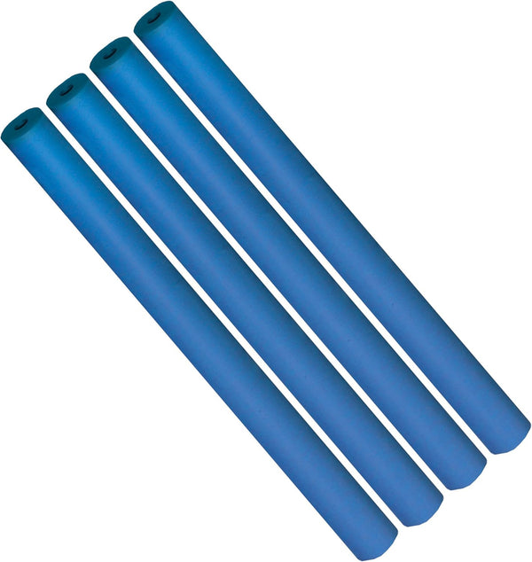 Rehabilitation Advantage Closed Cell Foam Tubing for Utensil Support, Blue, 1 3/8" OD x 3/8" ID x 18"