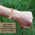 Handmade Pure Copper Bracelet for Women and Men, Thickest Adjustable Carved Copper Bracelet for Pain and Stress Relief