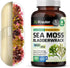 BIO KRAUTER Irish Sea Moss Capsules, 1600 mg - 250 Count - Vegan Bladderwrack with Chondrus Crispus