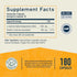 AKG Supplement | 1,100MG Per Serving | 180 Capsules | Alpha Ketoglutarate with Calcium & Vitamin C