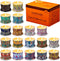 Vortixx 18-Pack Aromatherapy Candle Set - Travel-Size Scented Candles 2.5oz Each | 10+