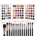 UCANBE 86 Colors Eyeshadow Makeup Palette + 15 Brushes Set - Highly Pigmented Long Lasting Makeup Kit