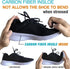 Insole,1 23.5cm(Men 7/Women 8) Carbon Fiber Shoe Insert, Semi-Rigid Piece Size Size
