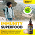 Lions Mane Mushroom Supplement, Natural Immune Support Tincture for Memory, Focus & Clarity, Vegan, Organic - 2 Fl oz