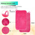 Makeup Remover Cloth, 13x7 Inch Reusable Towels, Microfiber Fast Drying Facial Washcloth for Washing Face