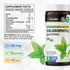 Gummies 90 Gummies, 45 BIO KRAUTER Chlorophyll for Body Odor & Detox Support - Vegan Chlorophyll Supplements for Women